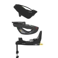 New Maxi-Cosi Coral 360 - Essential Black Autostole - Baby