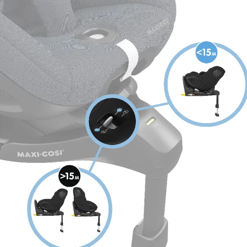 Discount Maxi-Cosi Mica 360 Pro Authentic Graphite Autostole - Toddler