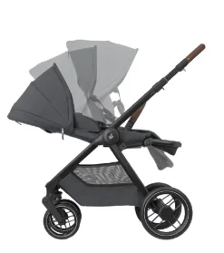 Discount Maxi-Cosi OXFORD TWILLIC GRAPHITE Klapvogne