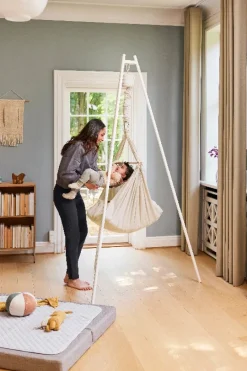 Clearance Premium vuggestativ - hvid Børn Vugger|Slyngevugger