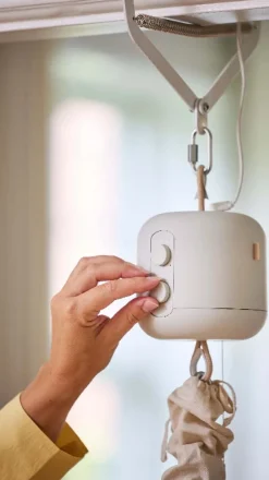 Online vuggemotor - LeeLo02 - Grå Børn Slyngevugger|Slyngevugger