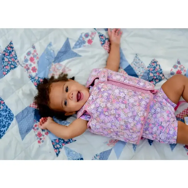 Discount Svømmevest mønstret - Lilas - 3-6 år/20-25 kg Badetøj|Badelegetøj