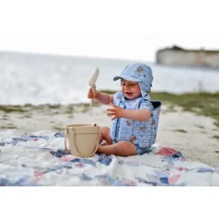 Svømmevest mønstret - Faded Denim - 2-3 år/15-20 kg Badetøj|Badelegetøj