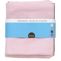 Clearance stofble økologisk rosa - lilla 6 - pak Stofbleer