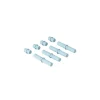 Sale 8 x Connector pegs Sky Blue Aktivitetslegetøj