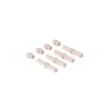 Discount 8 x Connector pegs Soft Rose Aktivitetslegetøj