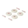 Online 4 x Foam wheels Sand Grey / Soft Rose Aktivitetslegetøj