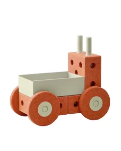 Best 3-in-1 Gåvogn Burnt Orange / Dusty Green Aktivitetslegetøj