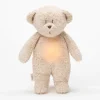 økologisk brummende bjørn m. Lampe - sand natur Børn Bamser|Lys &Amp; Lamper