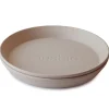 Clearance Dinner Plate round - vanilla (set of 2 pcs) Service