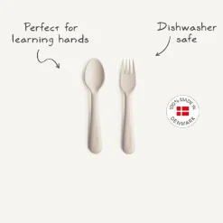 Hot Fork & spoon - soft lilac Bestik