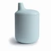 Clearance Silicone Sippy Cup Powder Blue Sutteflasker &Amp; Tilbehør|Sutteflasker &Amp; Tilbehør