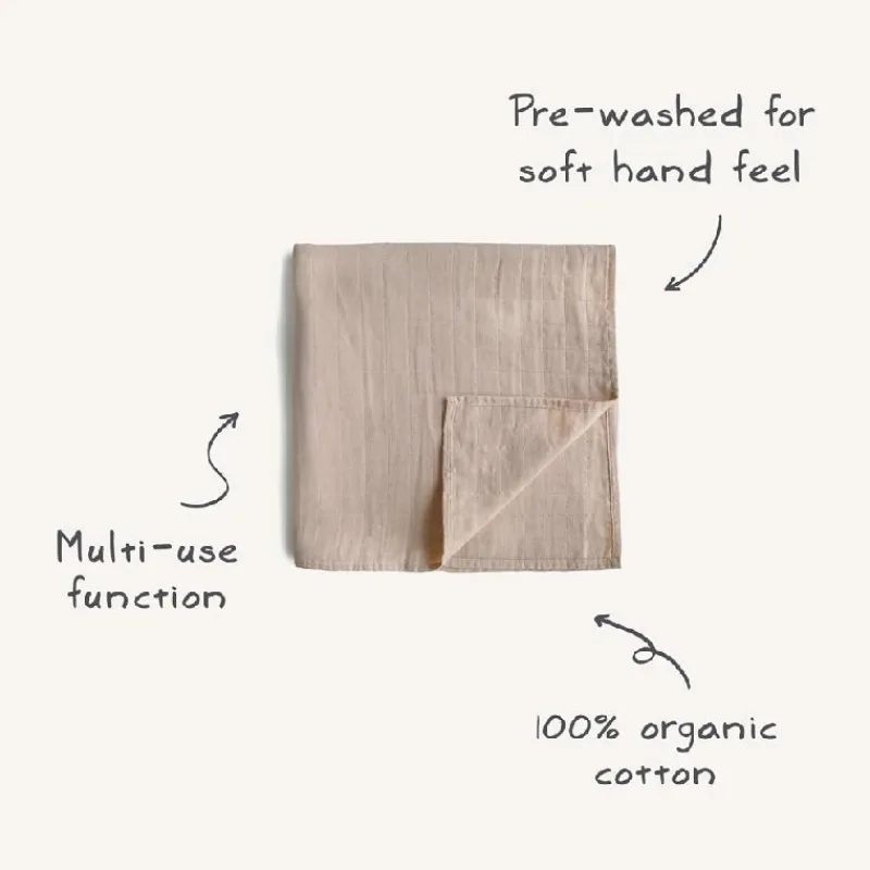 Sale Swaddle Rose Vanilla Børn Tæpper &Amp; Svøb|Tekstiler