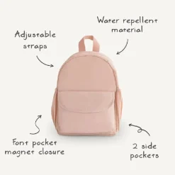 Clearance Toddler Backpack - Blush Rygsække