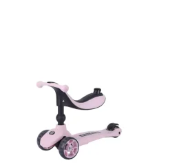 Hot Kick'n'Ride 3i1 - Rosa Løbehjul|Løbecykler