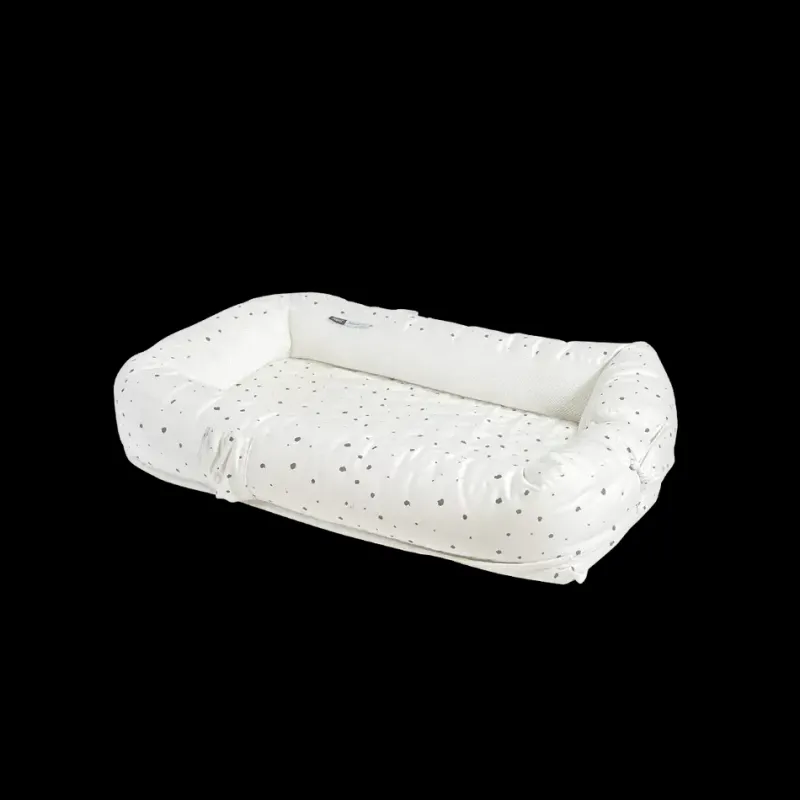 Discount Babynest Tulip - Dot White Børn Babynest