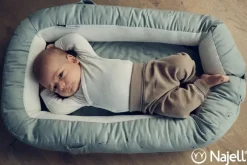 Discount Babynest Tulip - Dot White Børn Babynest