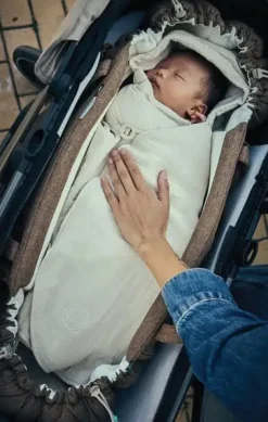 New barnevognsdragt - Ivory White Køreposer|Køreposer