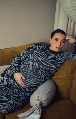 Clearance Gravidpude - Mercury Grey Børn Ammepuder