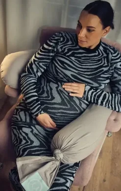 Clearance Gravidpude - Mercury Grey Børn Ammepuder