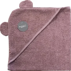 NM badeslag mørk pudder ensfarvet m/ ører 75x75 cm. Badeslag &Amp; Håndklæder