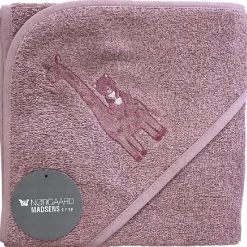 Discount NM badeslag mørk pudder m/ giraf 75x75 cm. Badeslag &Amp; Håndklæder