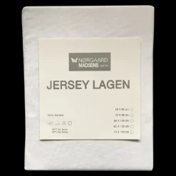 Outlet NM Jersey lagen str. 38x80 cm. Hvid Børn Tekstiler|Tekstiler