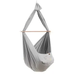 New Slyngevugge med Uldmadras - Grå Børn Slyngevugger|Slyngevugger