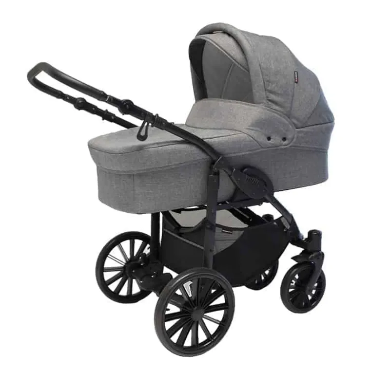 Nordic Lite barnevogn grå melange Barnevogne