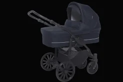 Best Nordic Lux Navy Quilt Barnevogne