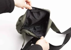 Outlet On-the-go mini taske med pusleunderlag - Grå Tilbehør Til Vogne|Pusletasker