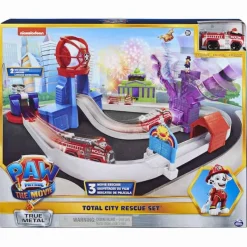 Outlet Movie True Metal City Rescue Playset Biler