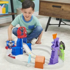 Outlet Movie True Metal City Rescue Playset Biler