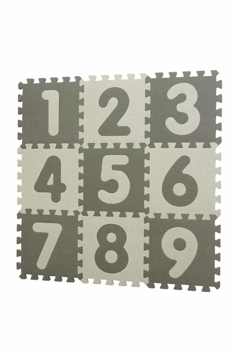 Outlet Playmat w. Numbers by BabyDan Legegulve