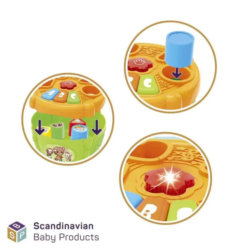 Outlet Puttekasse med musik & lyd Aktivitetslegetøj