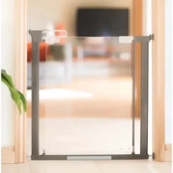 New Safe & Care - Presmonteret sikkerhedsgitter. - 76-96 cm Gitre &Amp; Låger