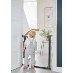 New Safe & Care - Presmonteret sikkerhedsgitter. - 76-96 cm Gitre &Amp; Låger