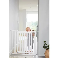 New Safe & Care - Presmonteret sikkerhedsgitter - 76-96 cm Gitre &Amp; Låger