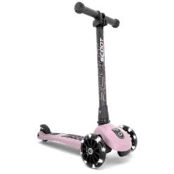 Best Scoot and Ride Highway Kick 3 LED - Rose Løbecykler
