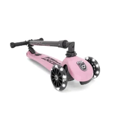 Best Scoot and Ride Highway Kick 3 LED - Rose Løbecykler