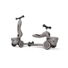 Clearance Scoot and Ride Highway Kick 1 LS - Brown Lines Løbecykler