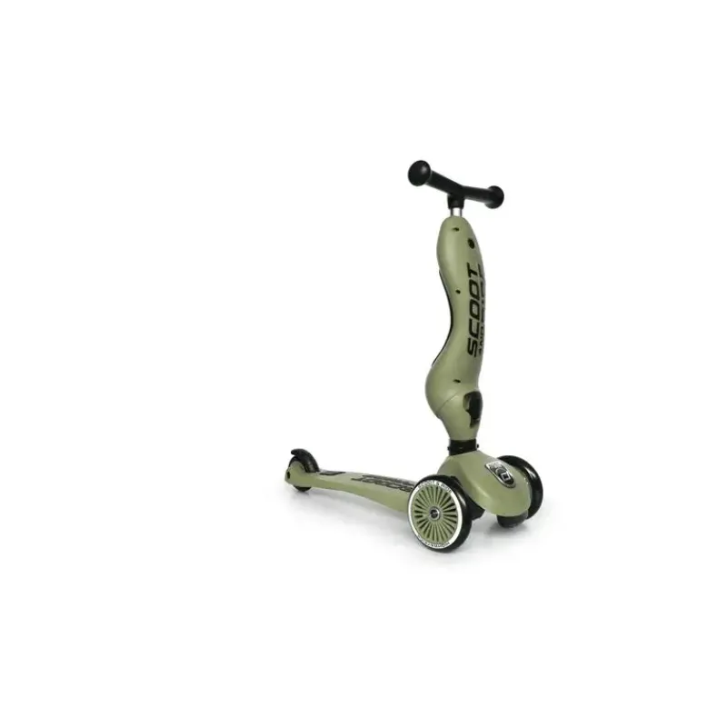 Online Scoot and Ride Highway Kick 1 - Olive Løbehjul|Løbecykler