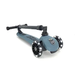 Clearance Scoot and Ride Highway Kick 3 LED - Steel Løbecykler