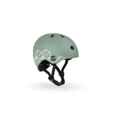 Scoot and Ride hjelm XXS - S - Green Lines Løbehjul|Løbecykler