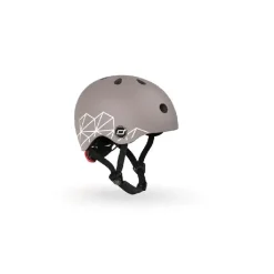 Outlet Scoot and Ride hjelm XXS - S - Brown Lines Løbehjul|Løbecykler