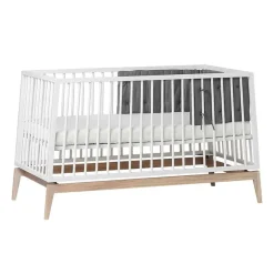 Best Sengerand til Linea™/Luna™ babyseng - Cool Grey Børn Tekstiler|Tekstiler