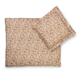 Best SENGESÆT 50 CM - PASTEL BLOMST Dukker