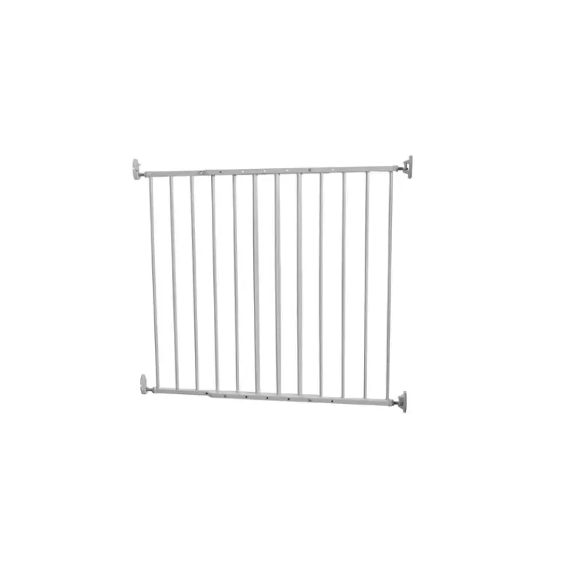 Outlet Skruemonteret Sikkerhedsgitter - Metal hvid Gitre &Amp; Låger