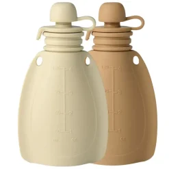 Best Smoothie flaske 2 pak Blød - Beige/Caramel Sutteflasker &Amp; Tilbehør|Sutteflasker &Amp; Tilbehør