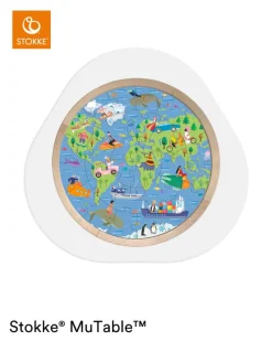 Sale MuTable Puslespil - Rundt i verden Børn Børnemøbler